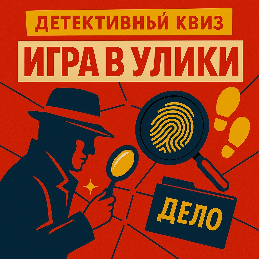 Детективный квиз «Игра в улики»
